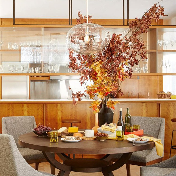 Nordic Modern Minimalist Dining Room Kitchen Bedroom Bedside Chandelier - IVOIRART.COM