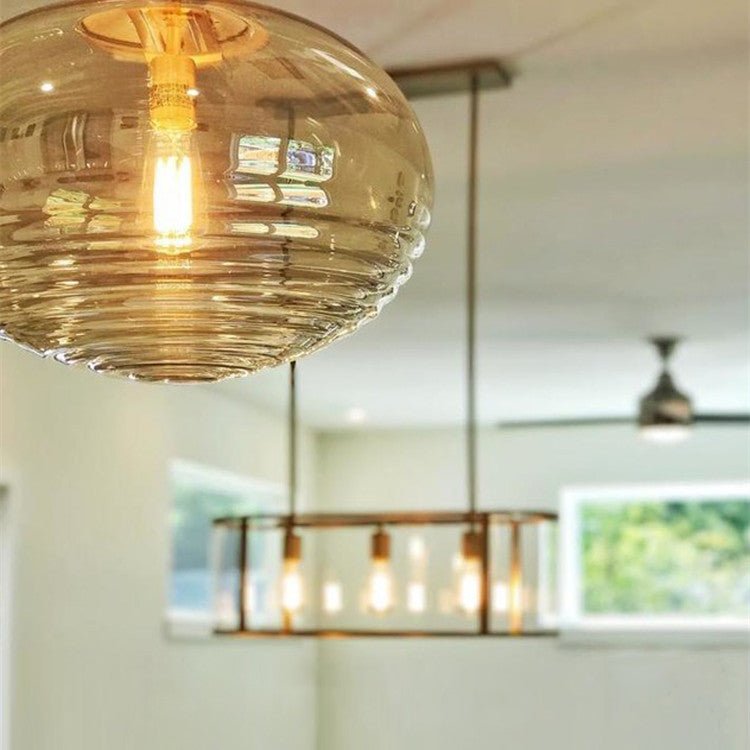 Nordic Modern Minimalist Dining Room Kitchen Bedroom Bedside Chandelier - IVOIRART.COM
