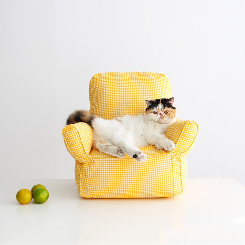 Nordic Sofa Cat Pet Bed - IVOIRART.COM