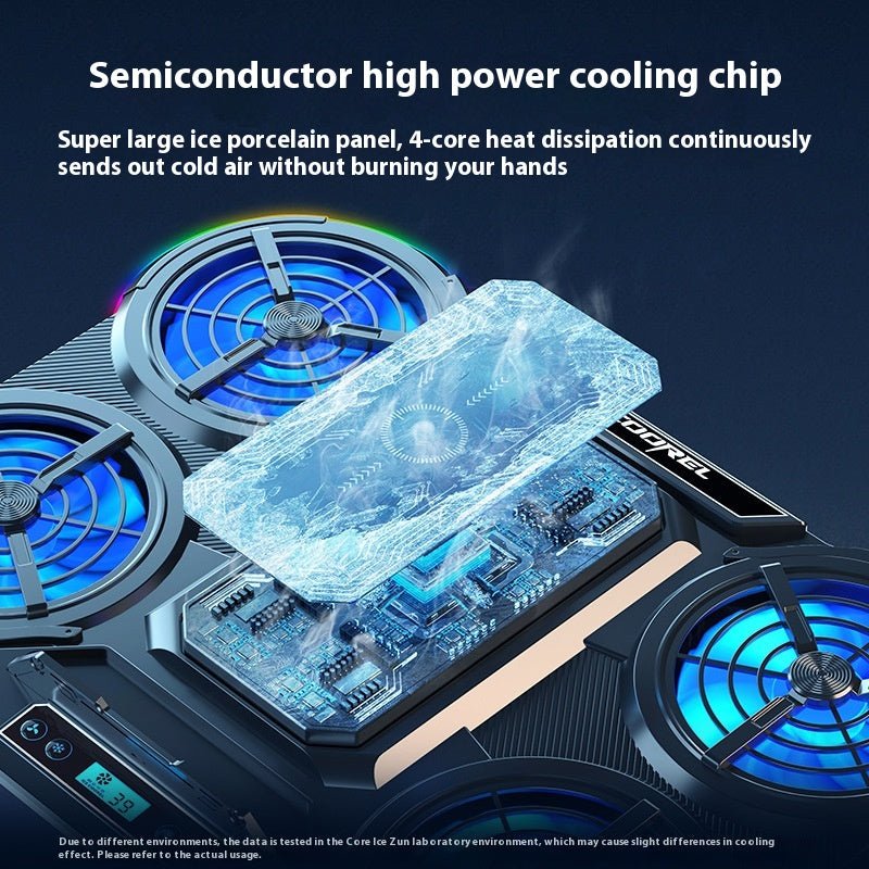 Notebook Play Speed Cooling 4-core Laptop Cooler - IVOIRART.COM