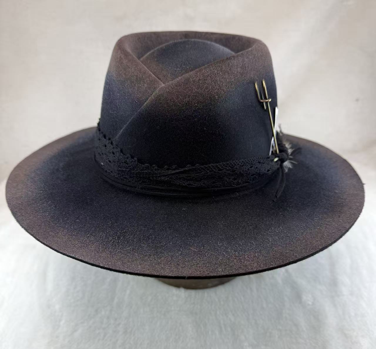 Nouveau Chapeau Haut de Forme Homme Vintage en Laine - Élégant Automne Hiver2026 - IVOIRART.COM