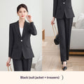 Nouveau ensemble tailleur femme élégant printemps style mondain formel haut de gamme - IVOIRART.COM