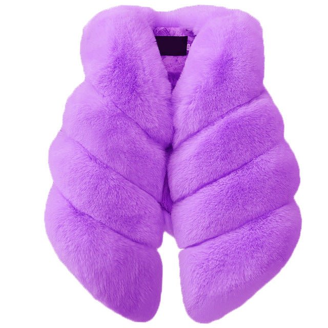 NOUVEAU Gilet d'Hiver pour Fille Bébé - Veste Chaude en Fibre de Polyester - IVOIRART.COM