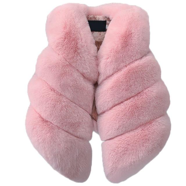 NOUVEAU Gilet d'Hiver pour Fille Bébé - Veste Chaude en Fibre de Polyester - IVOIRART.COM