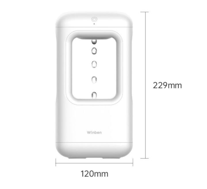 Nouveau Humidificateur d’Air Silencieux pour Chambre avec Effet Goutte d’Eau Anti-Gravité et Lumière d’Ambiance - IVOIRART.COM