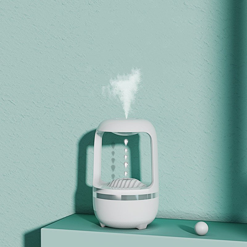 Nouveau Humidificateur Noir Technologie Anti-Gravité Effet Goutte d'Eau 80 Caract - IVOIRART.COM