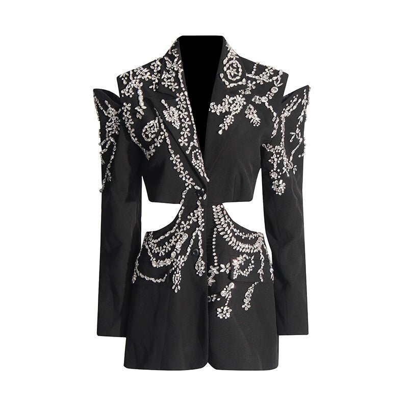Nouveau manteau court à manches longues, taille dégagée, style chic printemps! - IVOIRART.COM