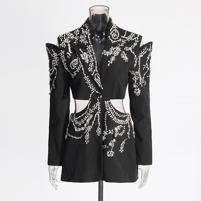 Nouveau manteau court à manches longues, taille dégagée, style chic printemps! - IVOIRART.COM