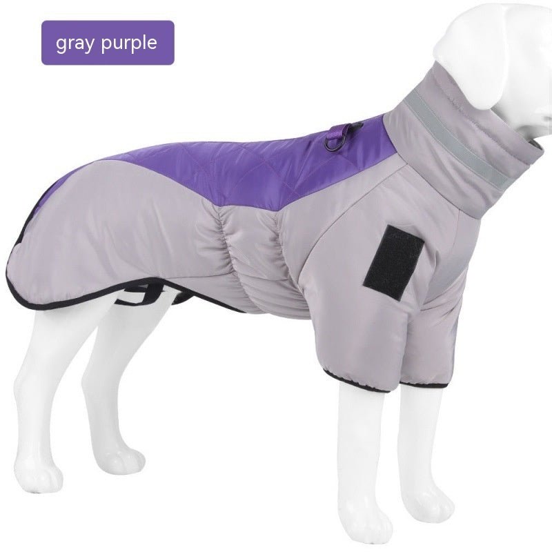 Nouveau Manteau d'Hiver Imperméable pour Chiens Moyens Grands, Veste Épaissie, Veste Labrador Personnalisée Chauffante - IVOIRART.COM