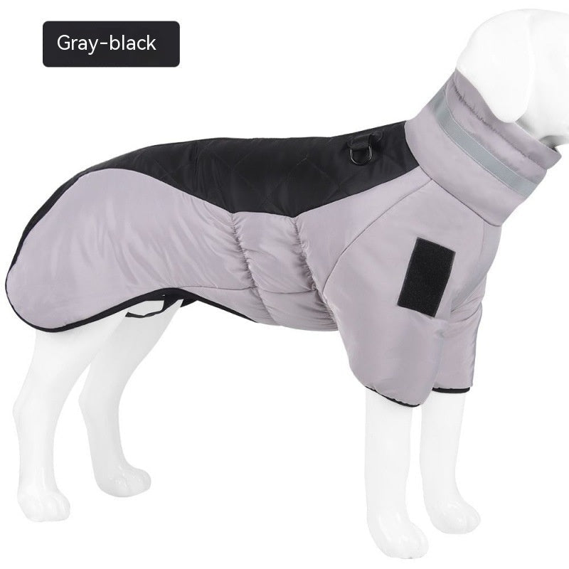 Nouveau Manteau d'Hiver Imperméable pour Chiens Moyens Grands, Veste Épaissie, Veste Labrador Personnalisée Chauffante - IVOIRART.COM