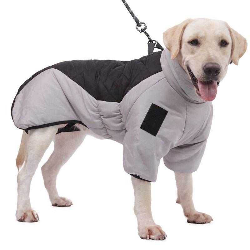 Nouveau Manteau d'Hiver Imperméable pour Chiens Moyens Grands, Veste Épaissie, Veste Labrador Personnalisée Chauffante - IVOIRART.COM