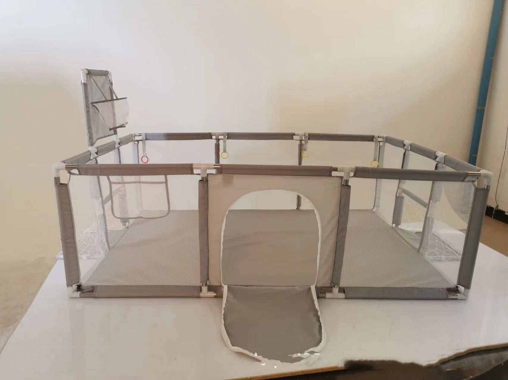 Nouveau Parc pour Enfants Tente de Jeu Bébé avec Barrière en Tissu Oxford - IVOIRART.COM