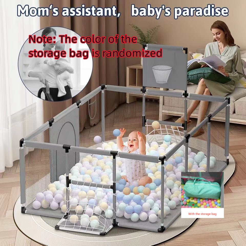 Nouveau Parc pour Enfants Tente de Jeu Bébé avec Barrière en Tissu Oxford - IVOIRART.COM