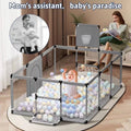 Nouveau Parc pour Enfants Tente de Jeu Bébé avec Barrière en Tissu Oxford - IVOIRART.COM