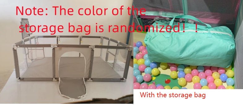 Nouveau Parc pour Enfants Tente de Jeu Bébé avec Barrière en Tissu Oxford - IVOIRART.COM