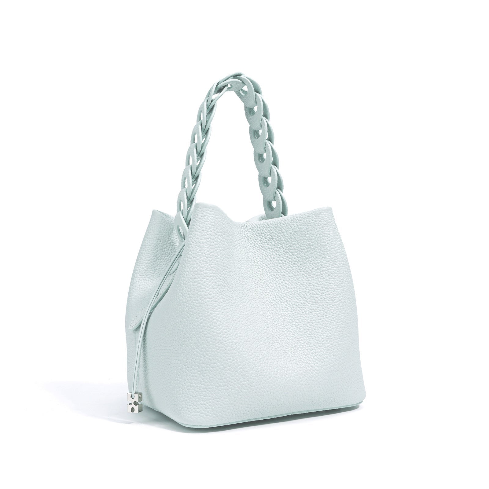 Nouveau Printemps Sac Bandoulière en Cuir Véritable Grain Supérieur Texturé - IVOIRART.COM