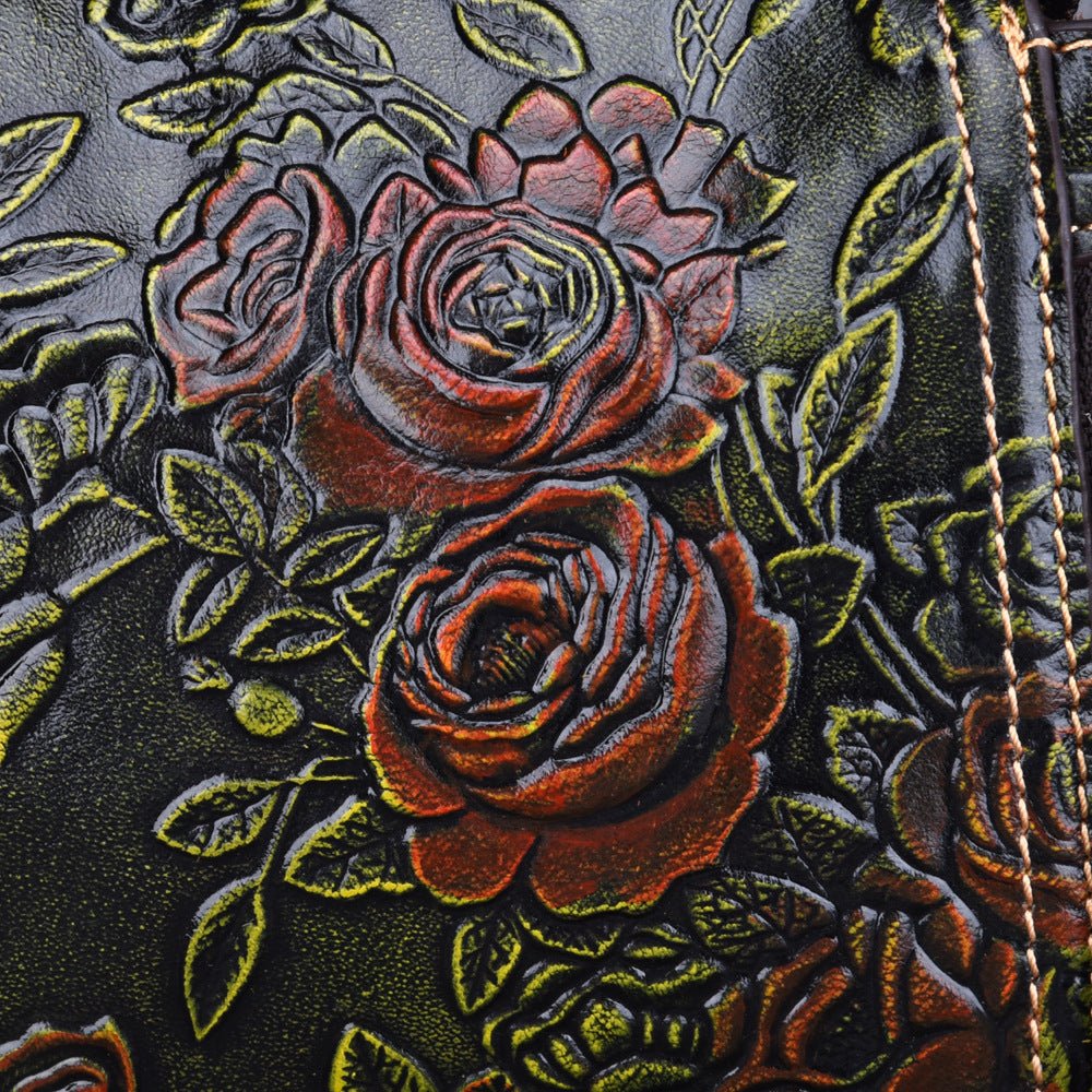 Nouveau Sac à Épaule en Cuir Véritable Style Européen et Américain pour Femmes - IVOIRART.COM