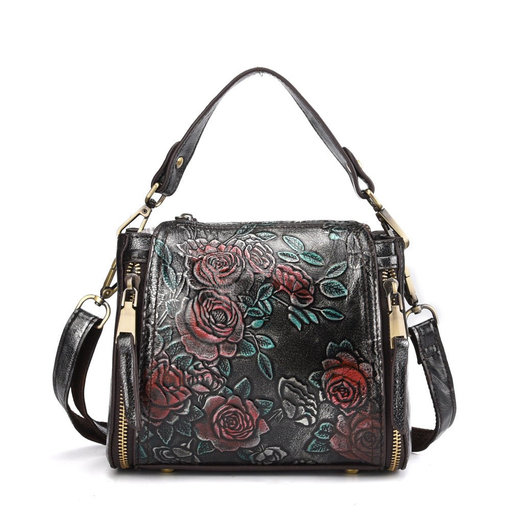 Nouveau Sac à Épaule en Cuir Véritable Style Européen et Américain pour Femmes - IVOIRART.COM