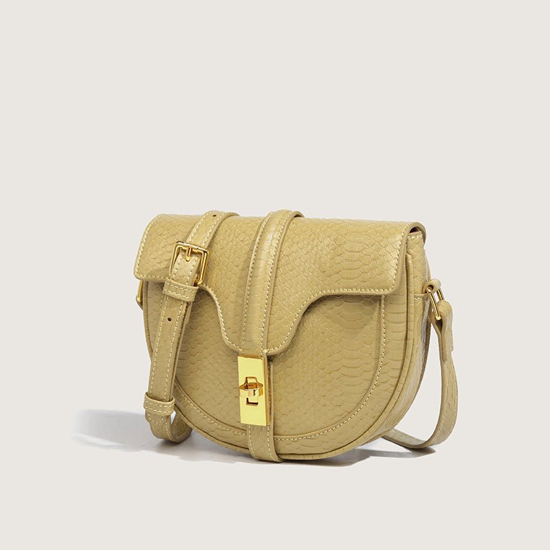 Nouveau Sac Besace Épaule Femme à la Mode - Petit, Microfibre Cuir - IVOIRART.COM