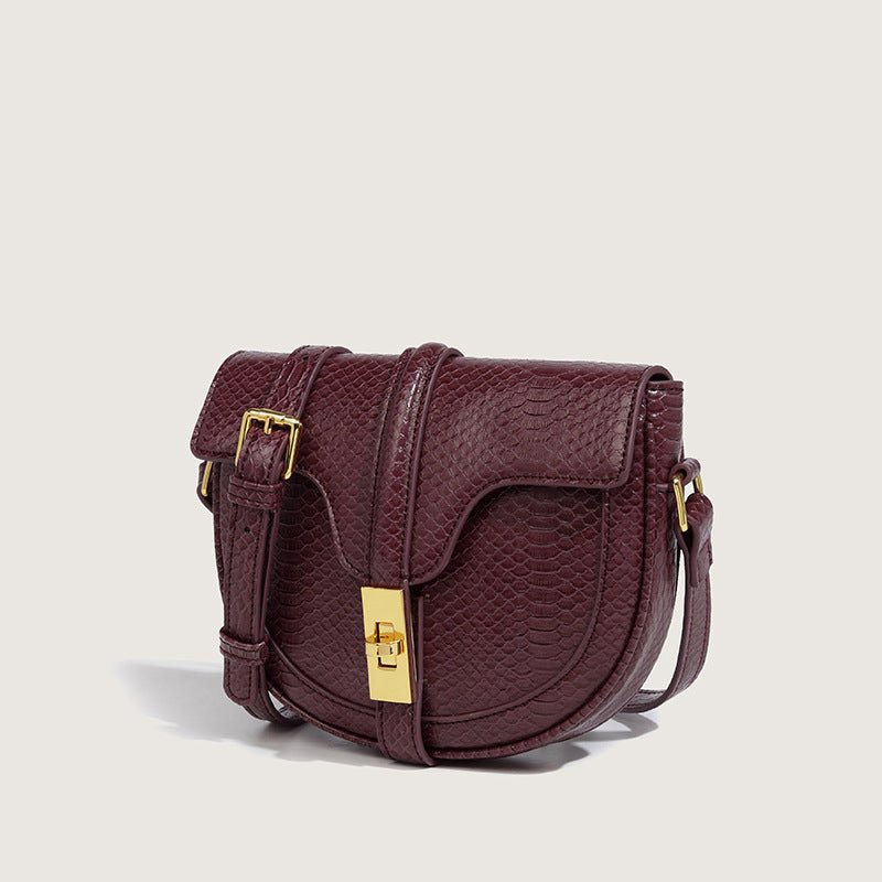 Nouveau Sac Besace Épaule Femme à la Mode - Petit, Microfibre Cuir - IVOIRART.COM