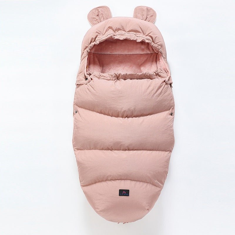 Nouveau sac de couchage pour poussette bébé, cocon doux et confortable 100 cm - IVOIRART.COM