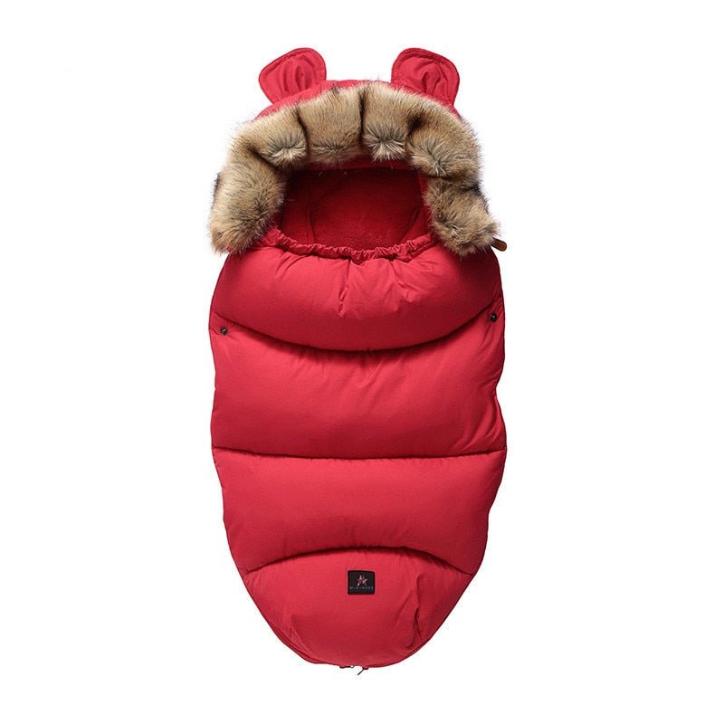 Nouveau sac de couchage pour poussette bébé, cocon doux et confortable 100 cm - IVOIRART.COM