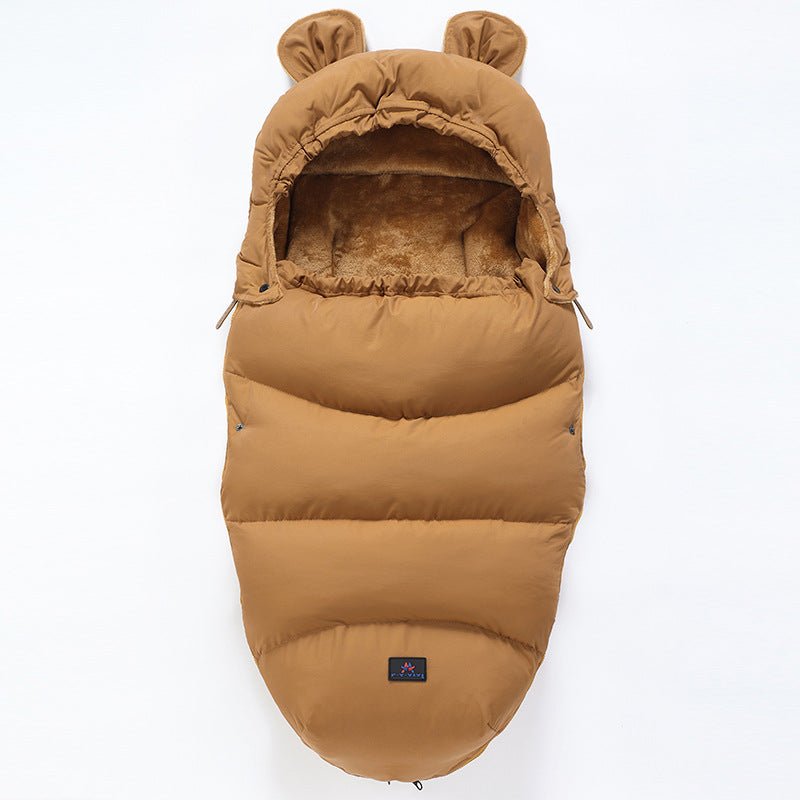 Nouveau sac de couchage pour poussette bébé, cocon doux et confortable 100 cm - IVOIRART.COM