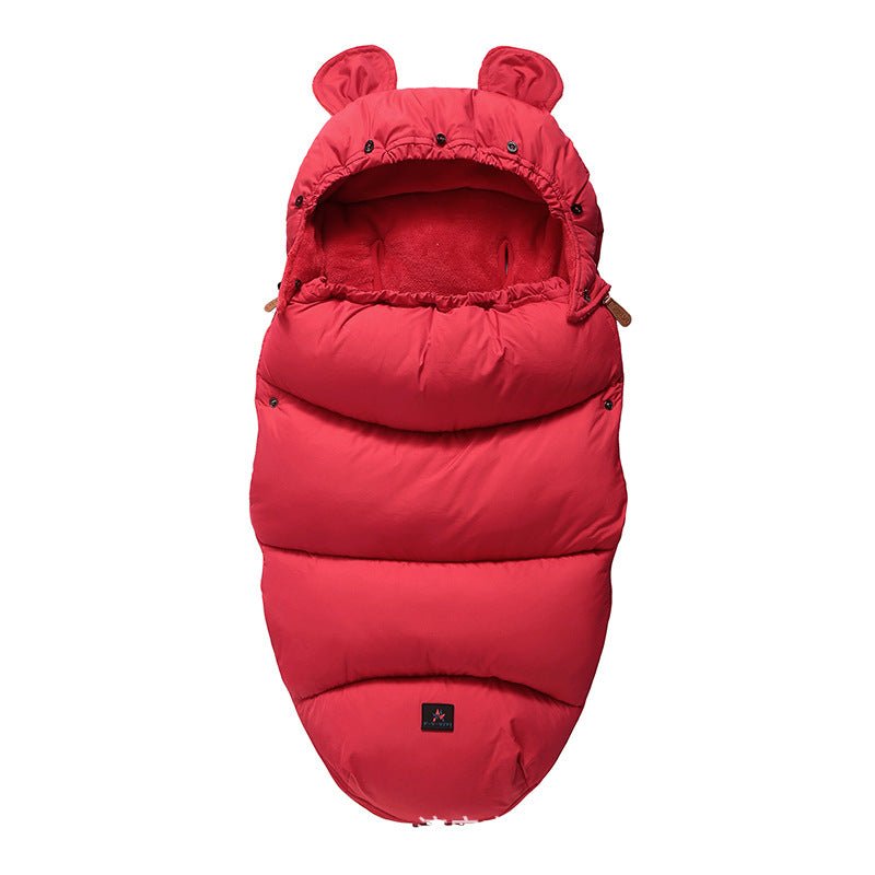 Nouveau sac de couchage pour poussette bébé, cocon doux et confortable 100 cm - IVOIRART.COM