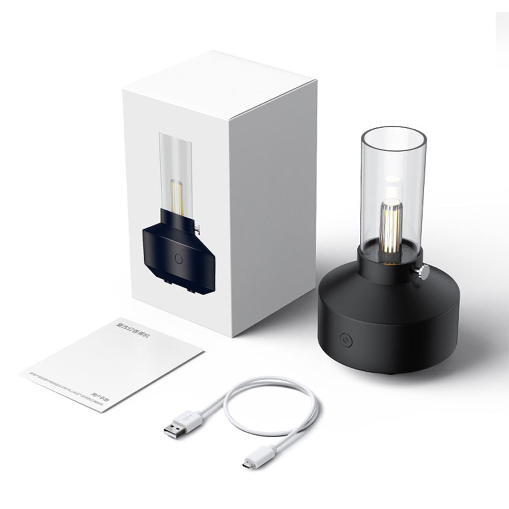 Nouveauté Diffuseur Ultrasonique Rétro 150ml Veilleuse Huile Essentielle Aroma pour Maison Bureau - IVOIRART.COM