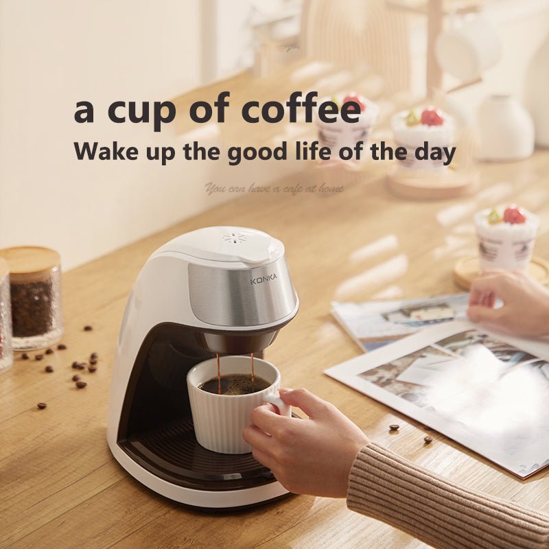 Nouvelle cafetière entièrement automatique mini portable pour maison bureau Amérique - IVOIRART.COM