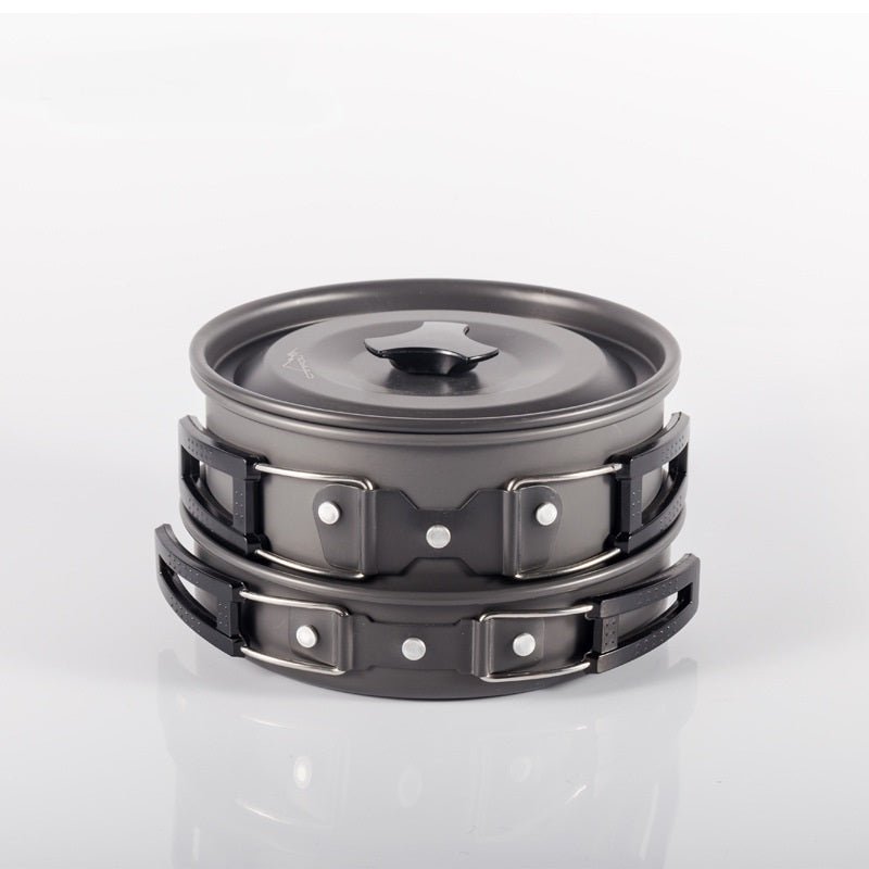 Nouvelle combinaison portable ultra-légère de réchaud extérieur pour camping - IVOIRART.COM