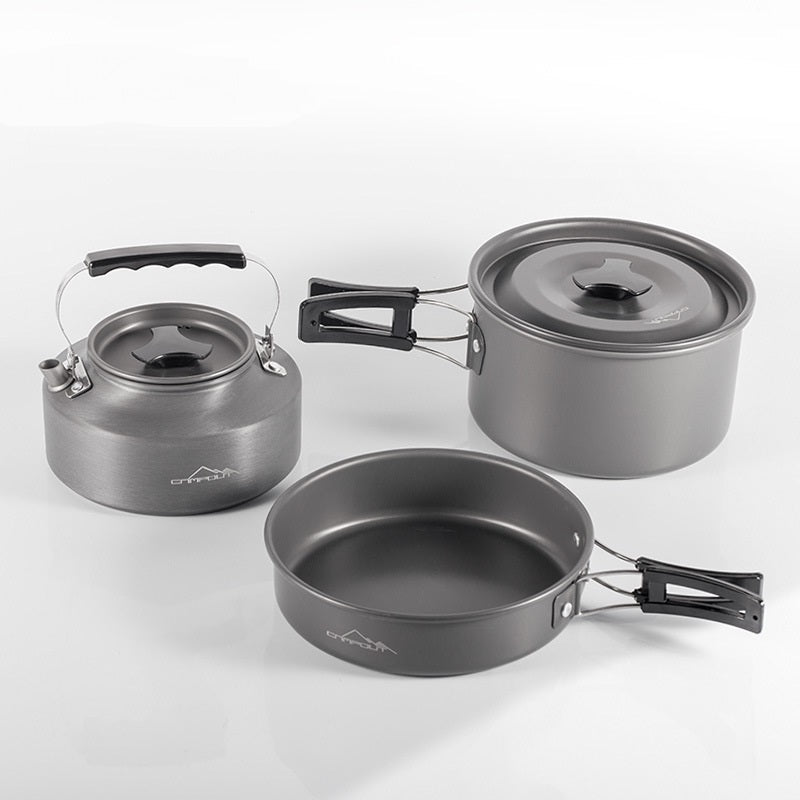 Nouvelle combinaison portable ultra-légère de réchaud extérieur pour camping - IVOIRART.COM