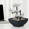 Nouvelle Décoration d'Intérieur Fontaine de Bureau avec Ornements d'Eau Dynamiques pour Maison - IVOIRART.COM