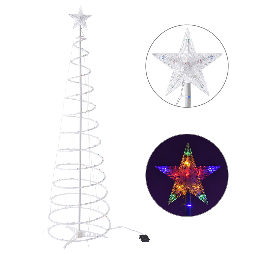 Nouvelle Lampe Spirale LED Arbre de Noël Décoratif Intérieur et Extérieur - IVOIRART.COM