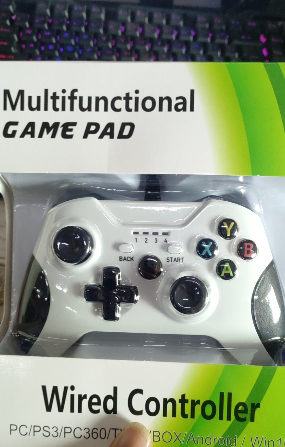 Nouvelle manette de jeu filaire USB style modernisé pour console XBOXONE, contrôleur filaire efficace - IVOIRART.COM