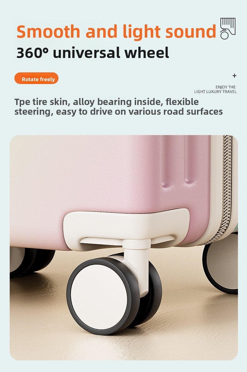 Nouvelle Valise Enfants à Monter et Rouler, Petite Valise Vélo pour Garçons et Filles avec Code de Voyage - IVOIRART.COM