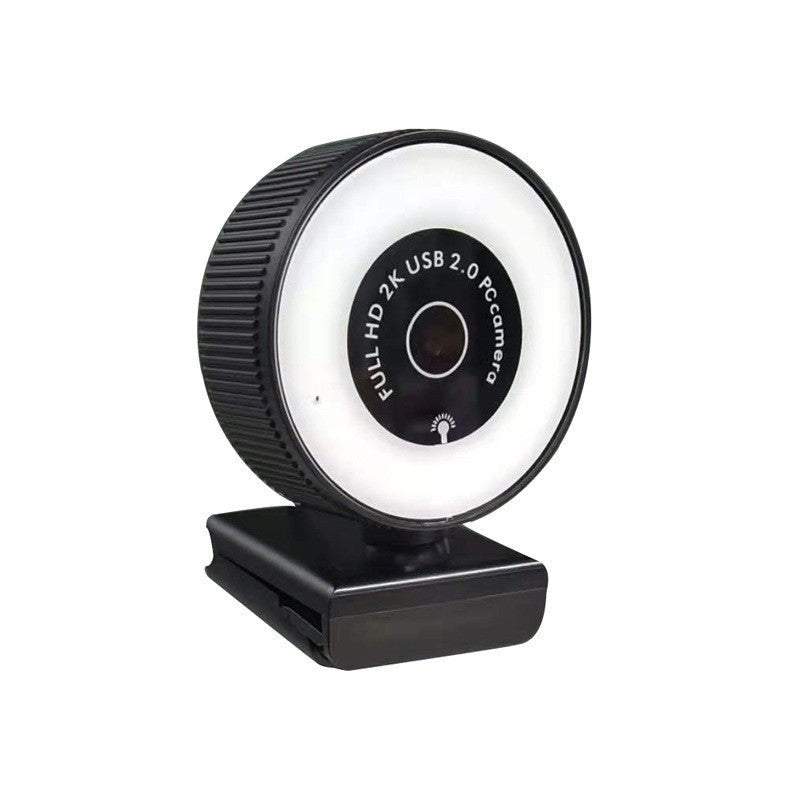 Nouvelle Webcam de Streaming 2K 1080p avec Autofocus HD et Microphone Intégré, Couvre-Objectif Inclus - IVOIRART.COM