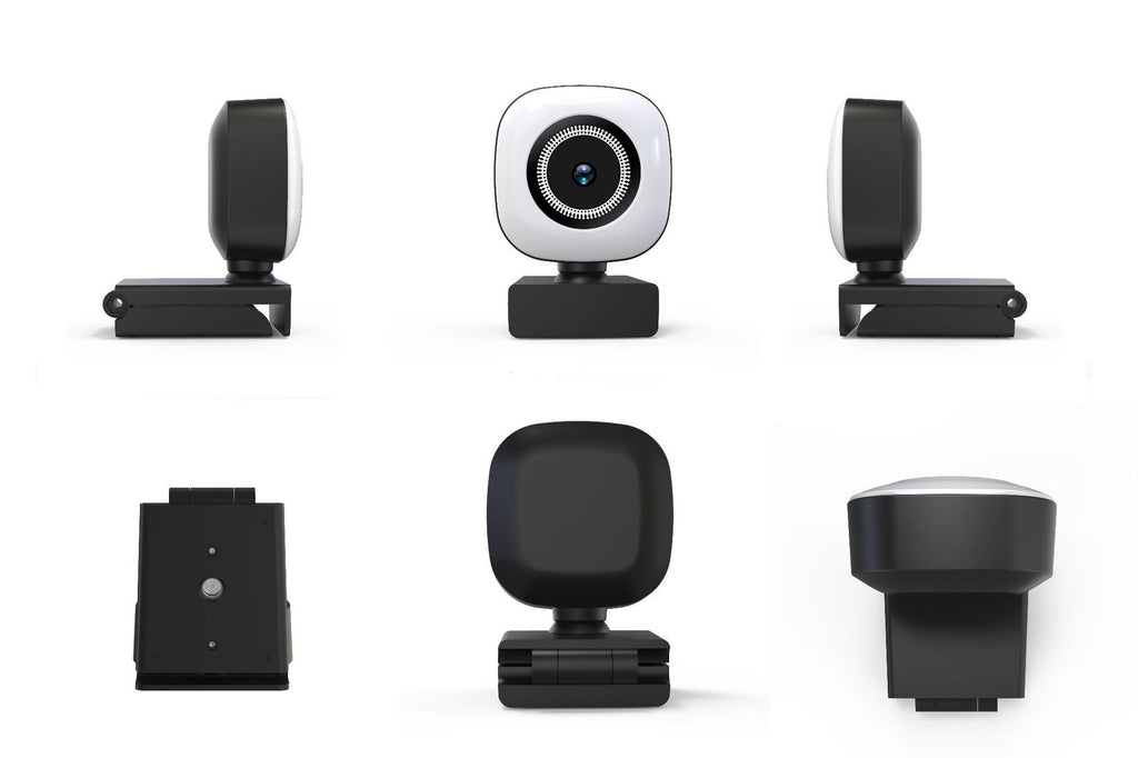 Nouvelle Webcam Privée 4K avec Éclairage de Beauté pour Diffusion en Direct USB HD - IVOIRART.COM