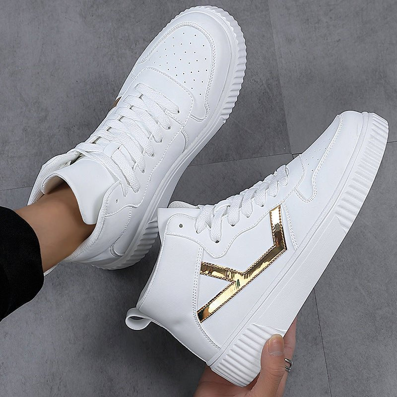 Nouvelles Baskets Mi - montantes pour Couples Printemps Style Coréen, Unisexes - IVOIRART.COM