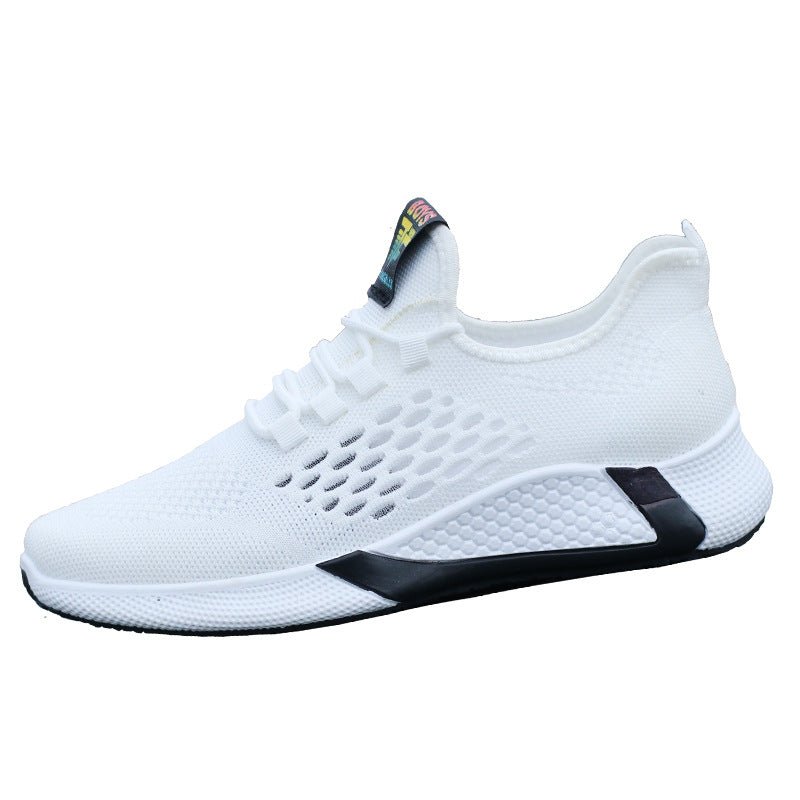 Nouvelles Chaussures de Sport Homme Mesh Respirant Confort Lacets Antidérapantes - IVOIRART.COM