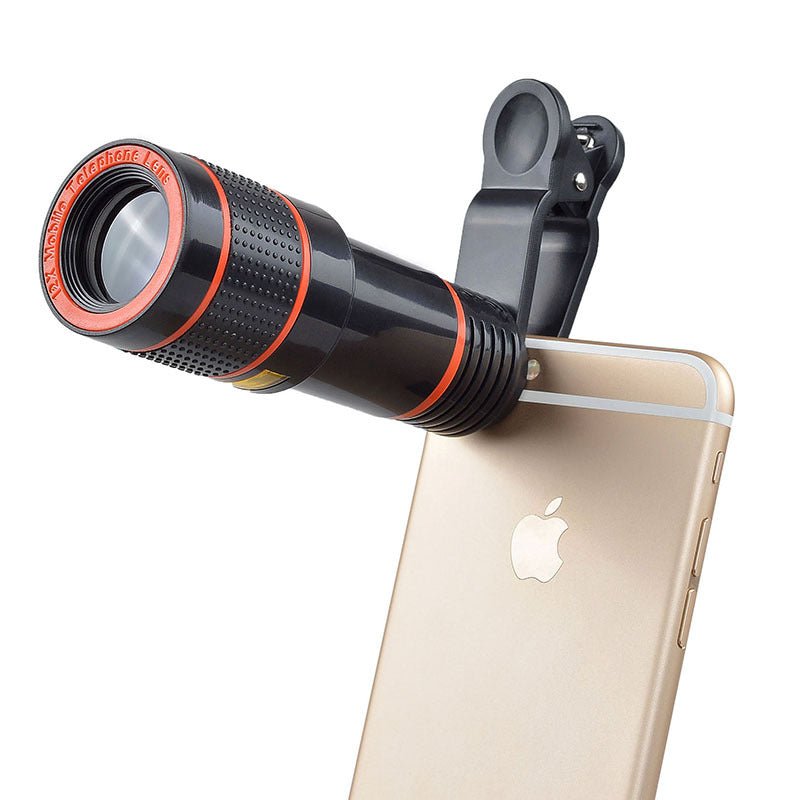 Objectif pour téléphone portable avec lentilles téléobjectif, fisheye, grand angle et macro 10x - IVOIRART.COM
