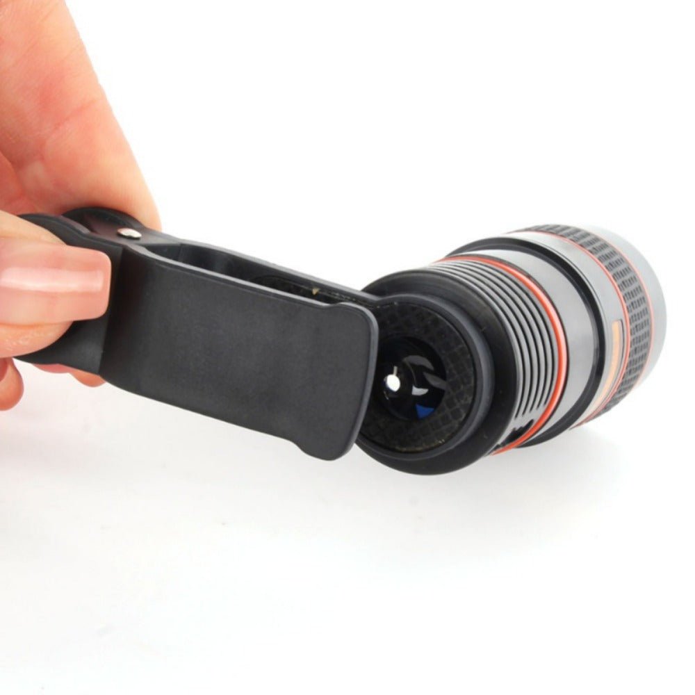 Objectif pour téléphone portable avec lentilles téléobjectif, fisheye, grand angle et macro 10x - IVOIRART.COM