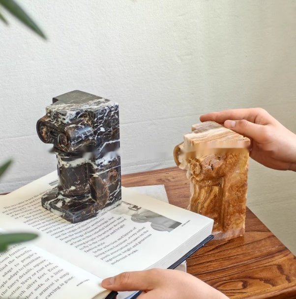 Objets décoratifs créatifs en marbre naturel pour la maison et le bureau, chics. - IVOIRART.COM