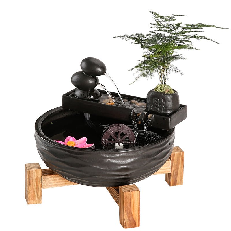 Office Desktop Water Fountain Decoration - IVOIRART.COM