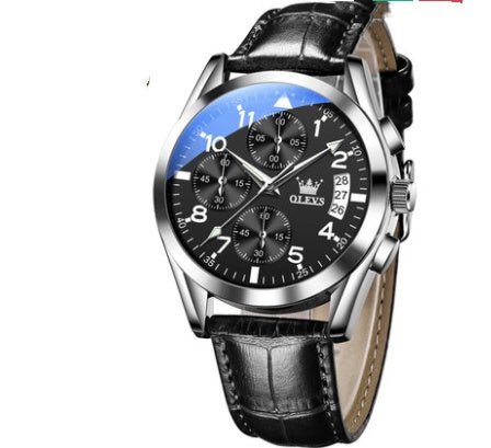 OLEVS Luxury Mens Watches Waterproof Luminous Quartz - IVOIRART.COM