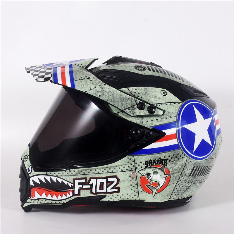 On-Road And Off-Road Battery Electric Vehicle Helmet - IVOIRART.COM