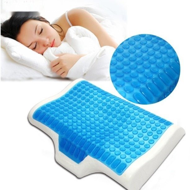 Oreiller à mémoire de forme gel à récupération lente, mousse mémoire aéronautique - IVOIRART.COM
