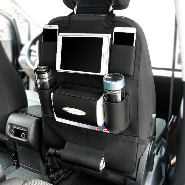 Organisateurs de Sièges Auto en Cuir PU de Haute Qualité, 58 x 41 cm - IVOIRART.COM