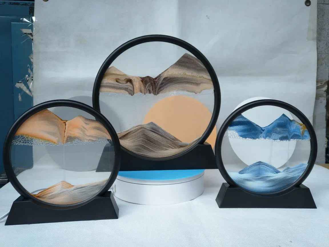 Ornements de peinture de sable mouvant - IVOIRART.COM