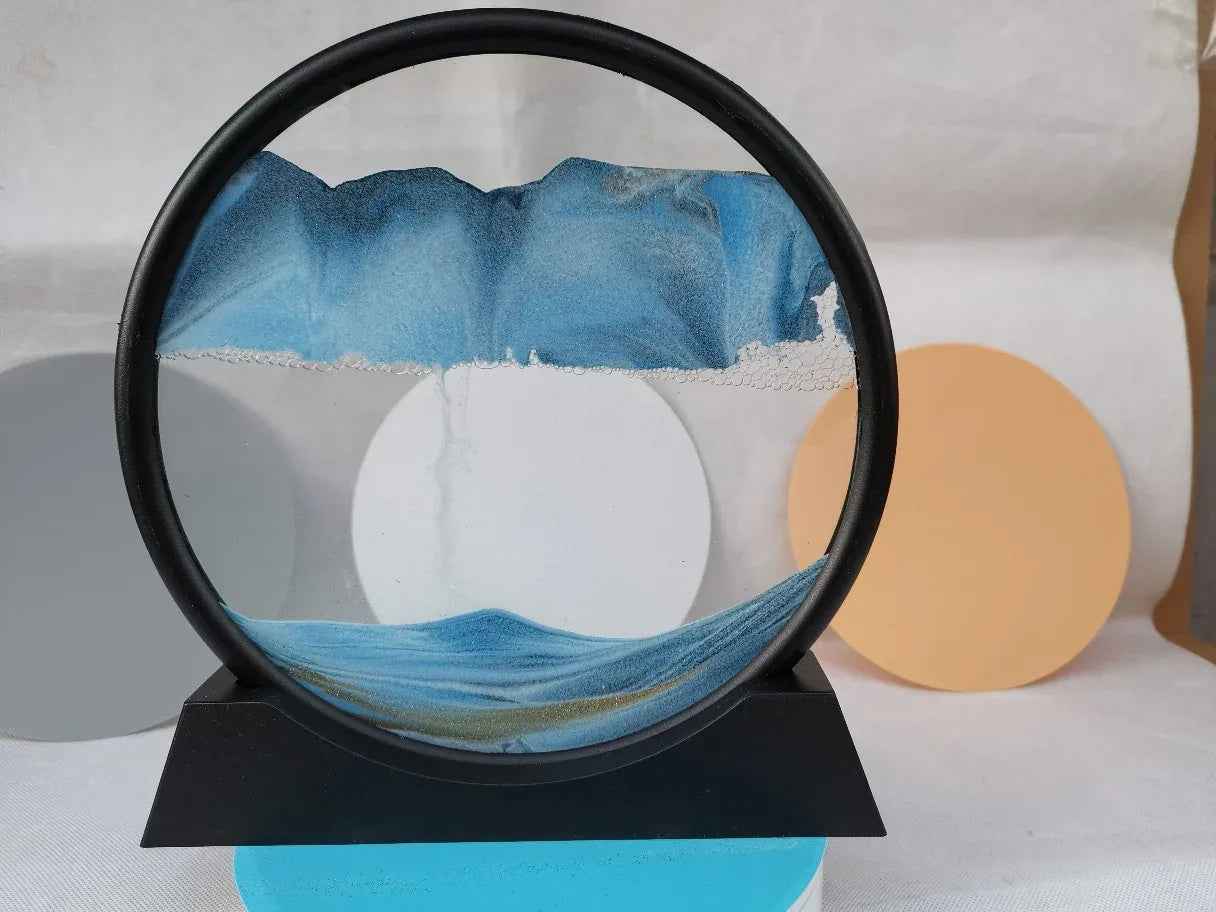 Ornements de peinture de sable mouvant - IVOIRART.COM
